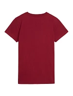 Dámské tričko Puma ESS Small No.1 Logo Tee(s) hnědé 682373 23
