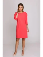 Dámské šaty S394 Korálová - Stylove