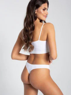 SEAMLESS COTTON STRING THONG