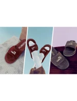 Manšestrové žabky na suchý zip Kubota graphite KUBKRZ-AW23-02-28