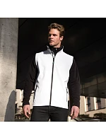 Result R 232M Pánská 2-vrstvá softshell vesta "Printable" 30.232M purple/black