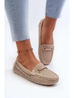 Dámské černé šněrovací mokasíny Rasirna