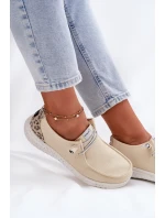 Lehké Dámské Polobotky McKeylor 96116 Béžové