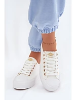 Dámské tenisky na platformě Lee Cooper LCW-26-31-4369 Bílé