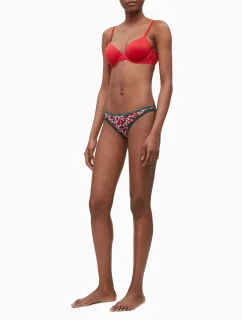 Kalhotky D3447E-YTU zelenočervená - Calvin Klein