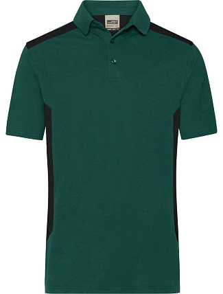 Daiber JN 1826 Pánské pracovní piqué polo "Strong" 02.1826 dark green/black Daiber JN 1826 Pánské pracovní piqué polo "Strong" 02.1826 dark green/black