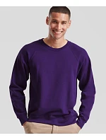 Fruit of the Loom Classic Raglan Sweat Raglánová mikina 16.2216 heather grey