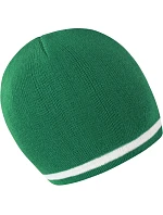 Result Headwear R 368X Pletená čepice s kontrastními pruhy 28.368X emerald/white Result Headwear R 368X Pletená čepice s kontrastními pruhy 28.368X emerald/white