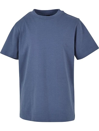 Build your Brand BY 116 Dětské tričko z těžké bavlny 56.0116 vintage blue