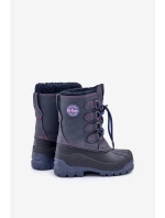 Vysoké Teplé Dětské Sněhule Se Stahováním Modré Lee Cooper LCJ-24-44-2843K Vysoké Teplé Dětské Sněhule Se Stahováním Modré Lee Cooper LCJ-24-44-2843K