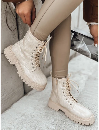 Dámské boty TENTIS beige FashionStreet ZY0439 Dámské boty TENTIS beige FashionStreet ZY0439