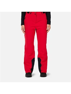 Dámské lyžařské kalhoty ROSSIGNOL W Strawpile Insulated Pant, červené