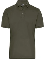 Daiber JN 1806 Pánské pracovní elastické bio polo - Solid 02.1806 olive Daiber JN 1806 Pánské pracovní elastické bio polo - Solid 02.1806 olive