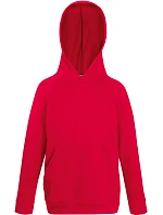 Fruit of the Loom Kids Lightweight Hooded Sweat Dětská mikina s kapucí 16.2009 red Fruit of the Loom Kids Lightweight Hooded Sweat Dětská mikina s kapucí 16.2009 red