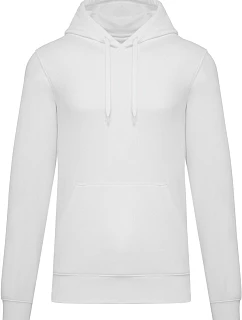 Kariban K 4027 Pánská eco-friendly mikina s kapucí 20.4027 white