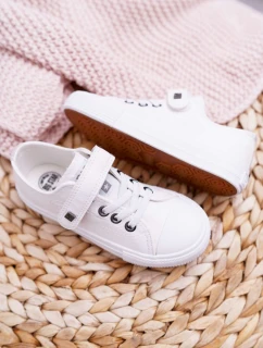 Dětské Kožené Tenisky BIG STAR EE374035 Bílé