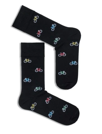 PÁNSKÉ BAREVNÉ PONOŽKY MALÉ JÍZDNÍ KOLA 0125.043