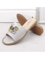 S.Barski W OLI262B žabky se stříbrnými zirkony S.Barski W OLI262B žabky se stříbrnými zirkony