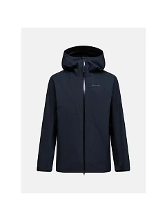 Pánská bunda PEAK PERFORMANCE M Treeline Hipe 2.5L Shell Jacket, černá