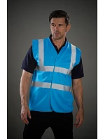 Yoko HVW 100 Hi-Vis bezpečnostní vesta 79.W100 hi vis orange Yoko HVW 100 Hi-Vis bezpečnostní vesta 79.W100 hi vis orange