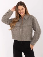 Bunda D46015XB43434A2 šedá