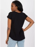 Dámská halenka-D73761W10978G-černá Dámská halenka-D73761W10978G-černá