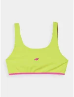 Dívčí dvoudílné plavky 4F - zelené/růžové Dívčí dvoudílné plavky 4F - zelené/růžové