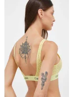 Dámská sportovní podprsenka 1996 QF7233E-9LD žlutá - Calvin Klein