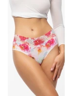 Kalhotky Peony Hipster Hiphuggers bílo-červené - Julimex