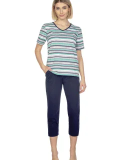 Pyžamo Regina 654 M-XL cr/r L24 dámské