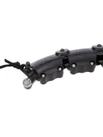 Hula Hop set HHW11 BLACK s výstupky a závažím + opasek BR163 BLACK PLUS SIZE HMS Hula Hop set HHW11 BLACK s výstupky a závažím + opasek BR163 BLACK PLUS SIZE HMS