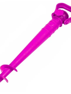 PLASTOVÁ ŠROUBOVACÍ ZÁKLADNA DEŠTNÍKU RŮŽOVÁ