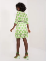 Šaty DHJ SK 17370.83 světle zelené