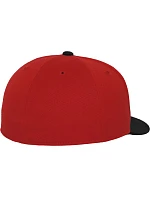 Flexfit 6210/6210T 6 panelová kšiltovka Premium 210 Fitted 55.6210 red/black