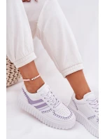 Dámské Tenisky Na Platformě Fialové Ofenale