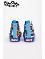 Tenisky Pol'and'Rock Festival X Big Star SS174500 Modré