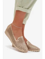 Dámské síťované polobotky Zlaté Flariette