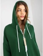 Mikina RV BL 4742.20P tmavě zelená