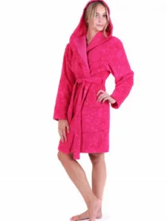AKCE - Dámský župan Classic 2106 3430 fuchsiová - Vestis