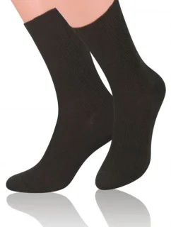 Pánské ponožky 018 brown - Steven