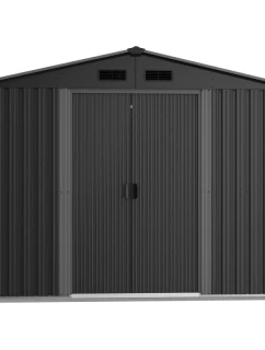 KOVOVÝ ZAHRADNÍ DOMEK NA NÁŘADÍ 257X257X202CM