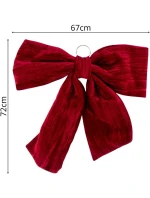 Dekorativní mašle Bordeaux 67x72x9CM MICA