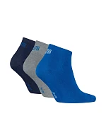Ponožky Puma Sneaker Plain, balení po 3 kusech, tmavě modré, šedé, modré 938624 12 Ponožky Puma Sneaker Plain, balení po 3 kusech, tmavě modré, šedé, modré 938624 12