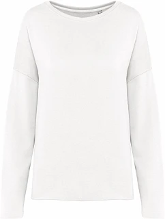 Kariban K 471 Dámská oversize mikina 20.K471 off white