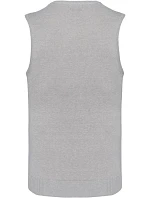 Kariban K 969 Pánská svetrová vesta s výstřihem do V 20.K969 grey melange Kariban K 969 Pánská svetrová vesta s výstřihem do V 20.K969 grey melange