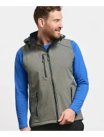 Promodoro 7840 Pánská 3-vrstvá softshellová vesta 40.7840 heather grey Promodoro 7840 Pánská 3-vrstvá softshellová vesta 40.7840 heather grey