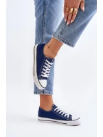 Dámské Klasické Tenisky Tmavě Modré Ecoma