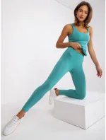 Legíny AP LG A 002 tyrkysová