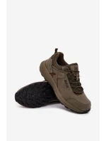 Pánské sportovní trekové boty Big Star HI-POLY SYSTEM – khaki