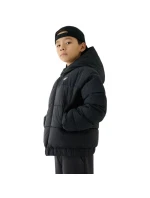 Chlapecká péřová bunda 4F M621 tmavě černá 4FJWAW25TDJAM621 20S